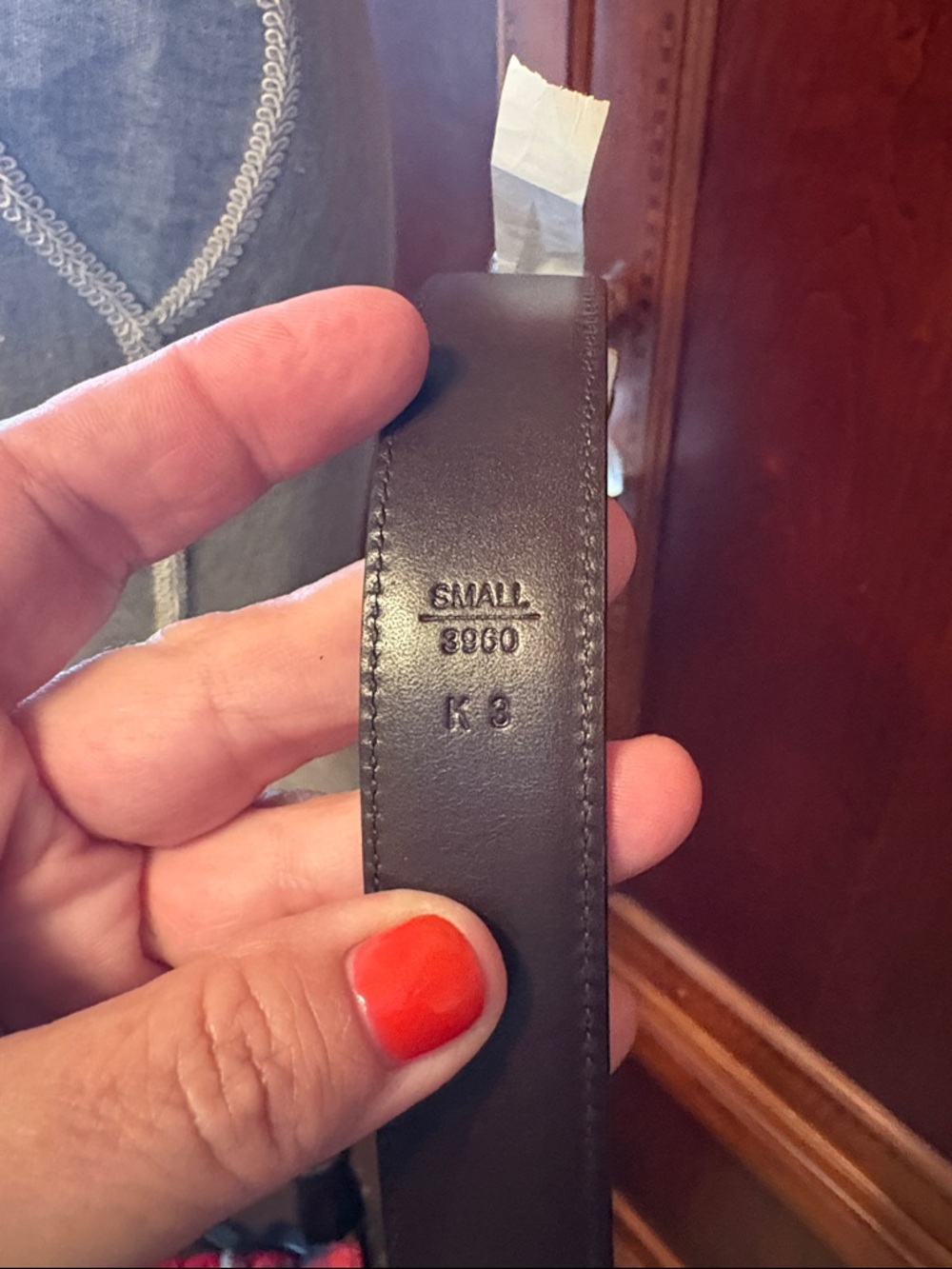 Vintage Coach 3960 Yellow Leather Waist Belt with Silver-Tone Buckle - Picture 3 of 5